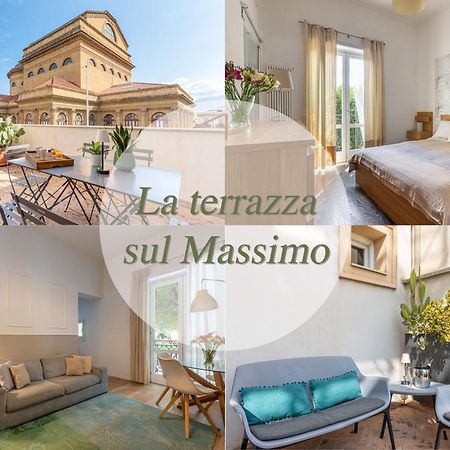 Апартаменты La Terrazza Sul Massimo Палермо Экстерьер фото