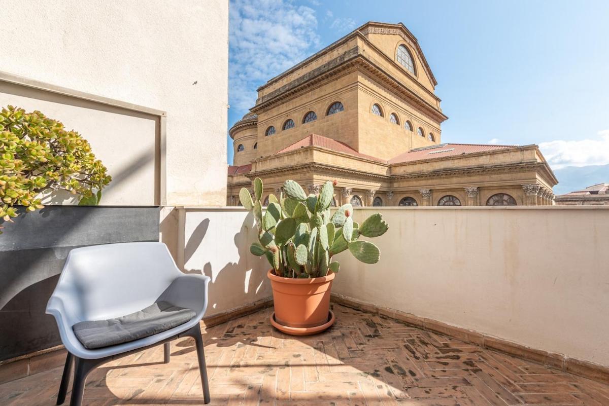Апартаменты La Terrazza Sul Massimo Палермо Экстерьер фото